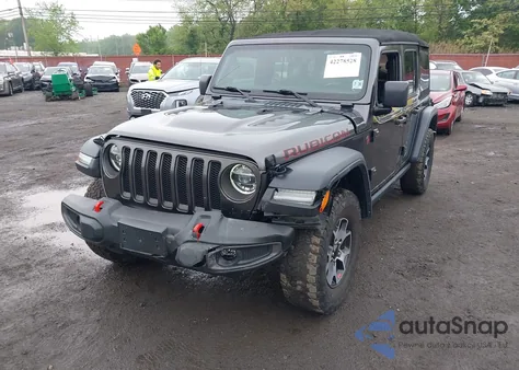 2021 Jeep Wrangler Unlimited Rubicon 4X4 z USA, uszkodzony, nr VIN 1C4HJXFG9MW771606
